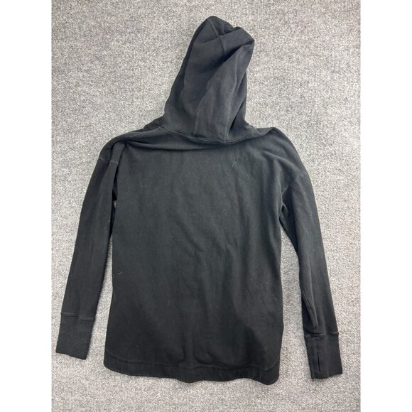 Sweaty Betty Hoodie Women's Small Black Pullover Sweatshirt Pockets High Neck - Picture 7 of 7